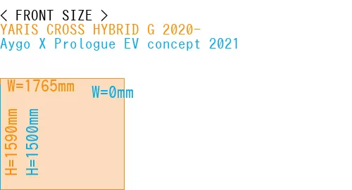 #YARIS CROSS HYBRID G 2020- + Aygo X Prologue EV concept 2021